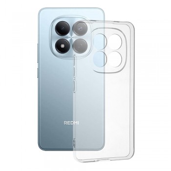 Techsuit - průhledný silikonový kryt - Xiaomi Redmi Note 15 Pro 4G - transparentní