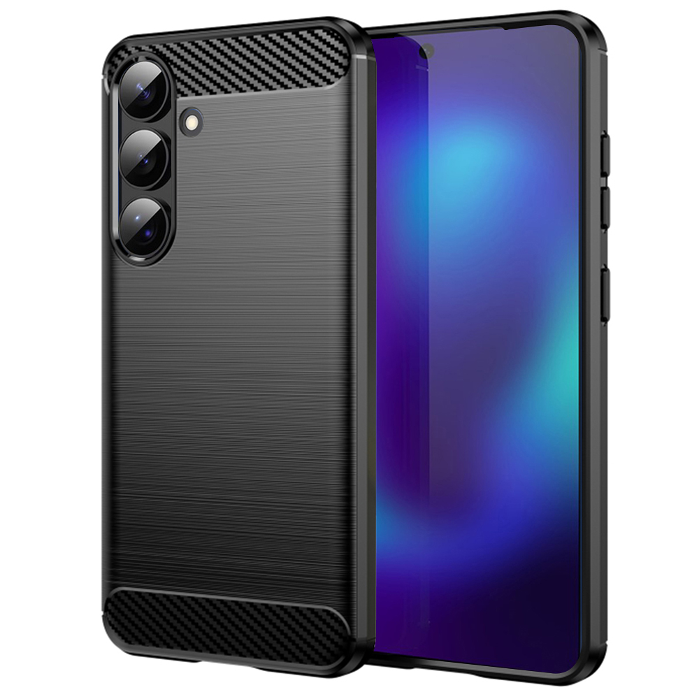 Levně Techsuit - Carbon Silicone - Samsung Galaxy S26 - černé