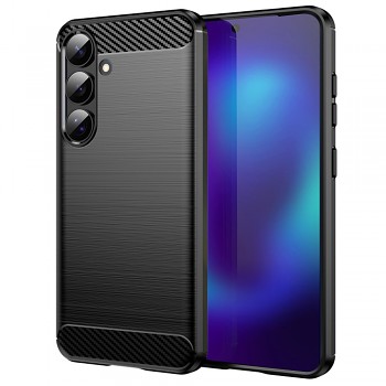 Techsuit - Carbon Silicone - Samsung Galaxy S26 - černé