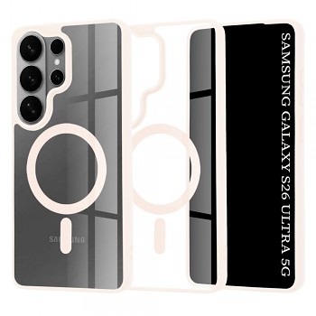 Techsuit - MagSafe Pro - Samsung Galaxy S26 Ultra - tělová růžová