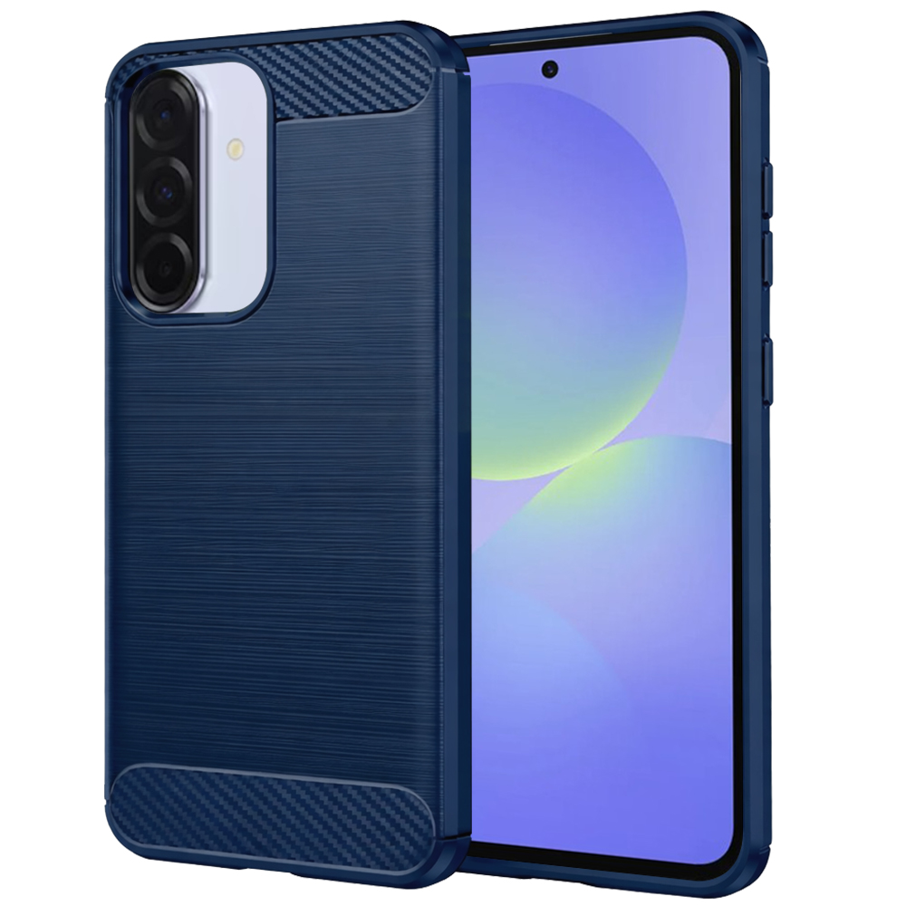 Levně Techsuit - Carbon Silicone - Samsung Galaxy A37 5G - modrý