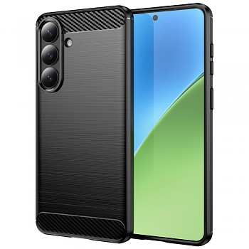 Techsuit - karbonový silikon - Samsung Galaxy S26 Plus - černá