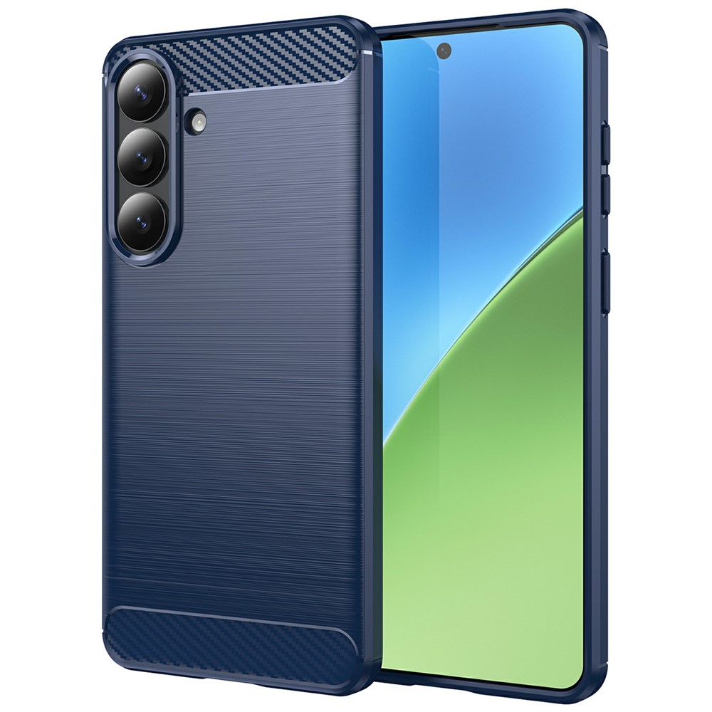 Levně Techsuit - Carbon Silicone - Samsung Galaxy S26 Plus - modrý