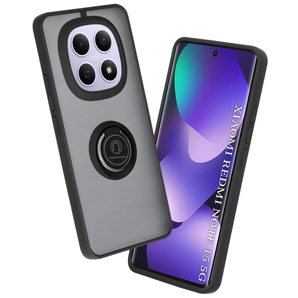 Levně Techsuit Glinth pro Xiaomi Redmi Note 15 5G / Note 15 4G / Poco M8 5G, černá
