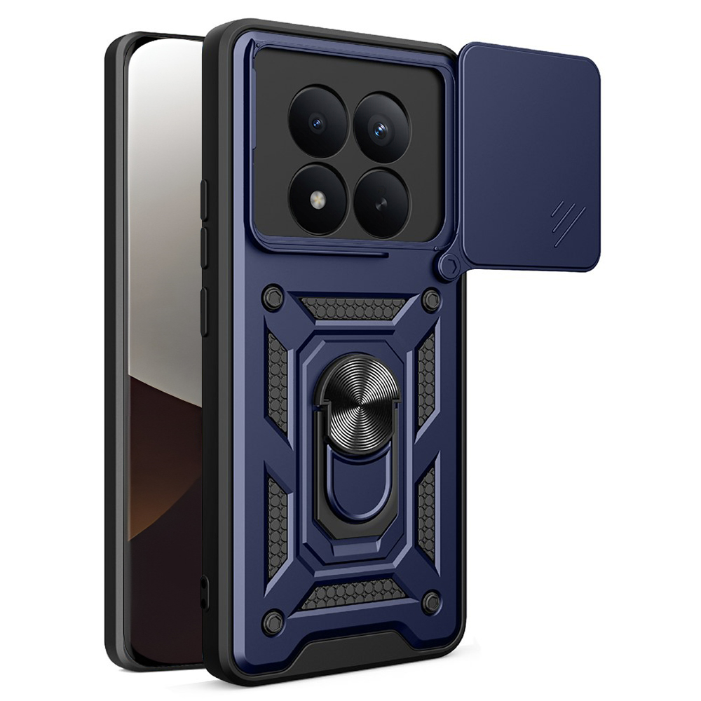 Levně Techsuit - CamShield Series - Xiaomi Redmi Note 15 Pro+ 5G / Poco M8 Pro 5G - modrá