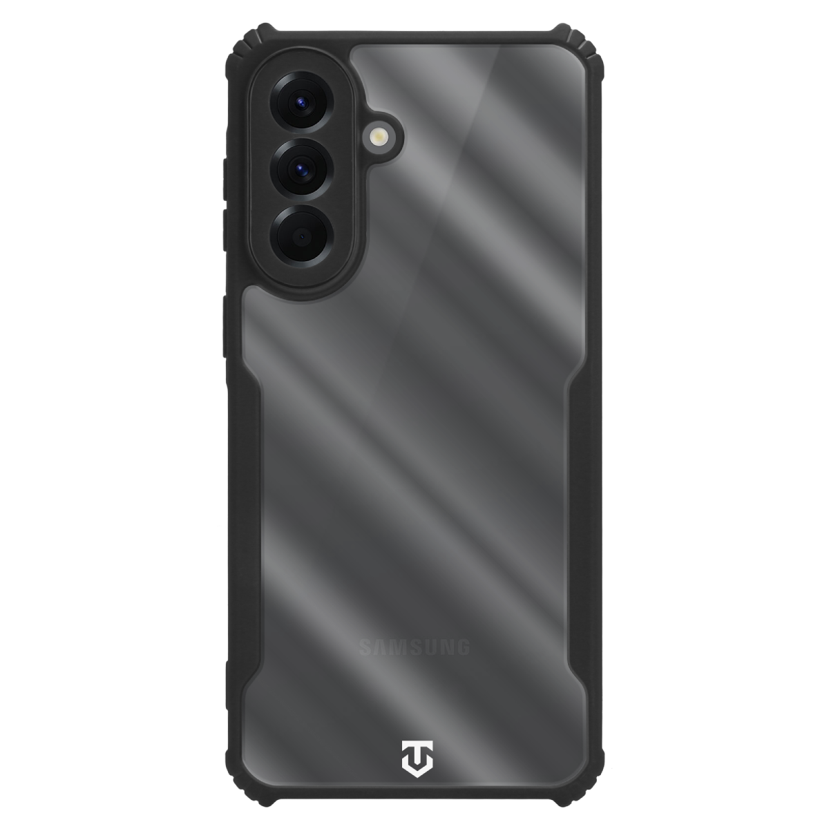 Levně Zadní kryt Tactical Quantum Stealth pro Samsung Galaxy A57 Clear/Black