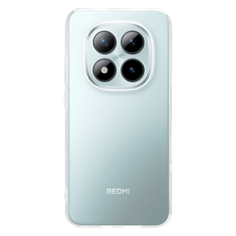 Levně Zadní kryt Tactical TPU pro Xiaomi Redmi Note 15 Pro 5G Transparent