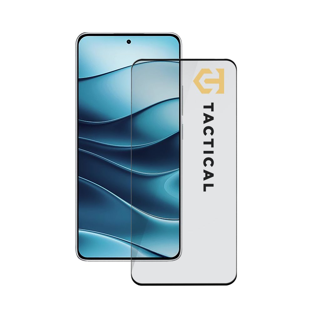 Levně Tvrzené sklo Tactical Glass Shield 5D pro Xiaomi Redmi Note 15 4G/5G Black