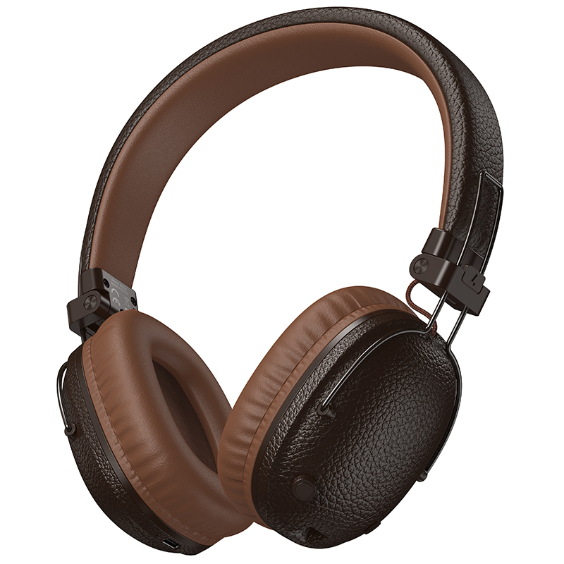 Levně Sluchátka Borofone BO34 Suenos bluetooth hnědá