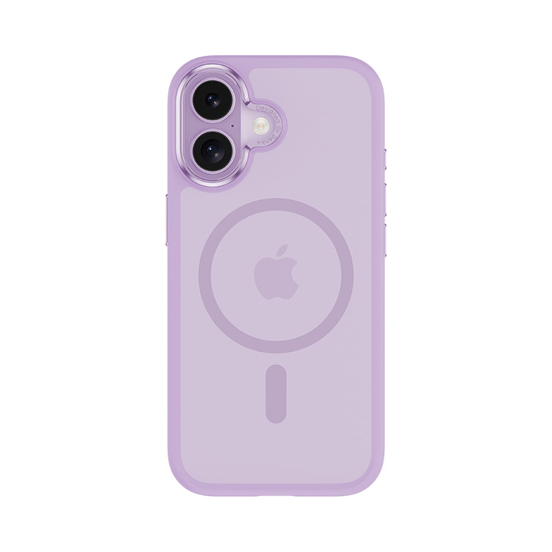 Levně Kryt Benks Magnetic Mist Metal Frame (A067) pro iPhone 17 purple (tlačítko ovládání fotoaparátu)