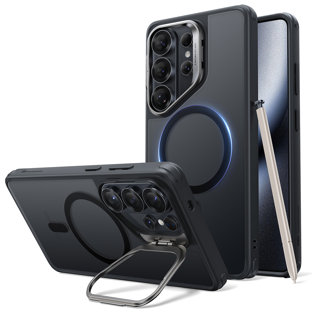 Levně ESR classic hybrid HaloLock kickstand pro Samsung Galaxy S26 Ultra, matně černá