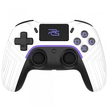 Proove - bezdrátový ovladač Skadi (WGSK00022002) - USB-C, AUX, BT, Touch-pad, pro PS4, PC, Android, 600mAh - bílá