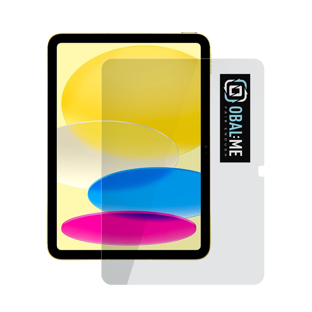 Levně Tvrzené sklo OBAL:ME 2.5D pro iPad 10.9 2022/11 2025 Clear