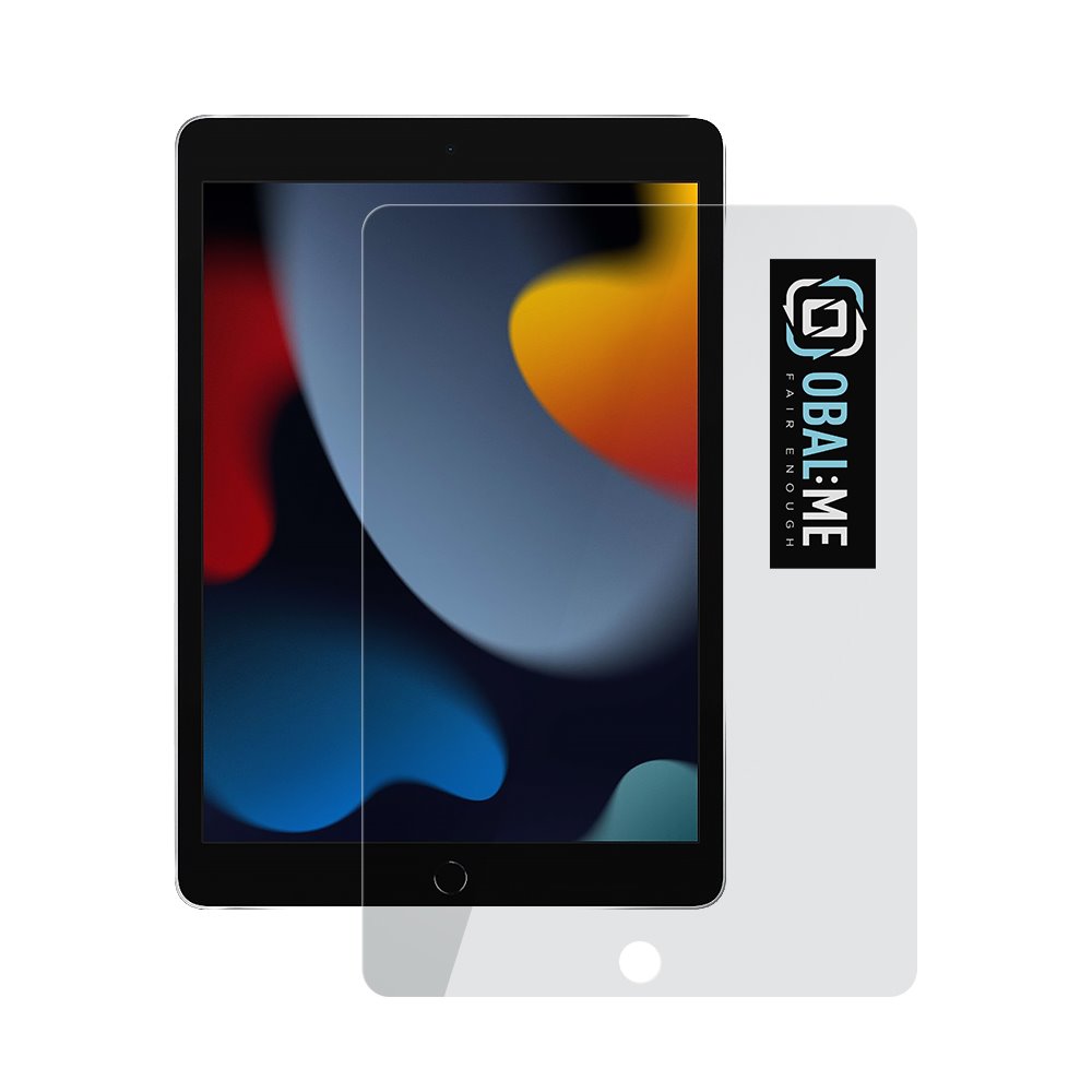 Levně Tvrzené sklo OBAL:ME 2.5D pro iPad 10.2 2019/2020/2021 Clear