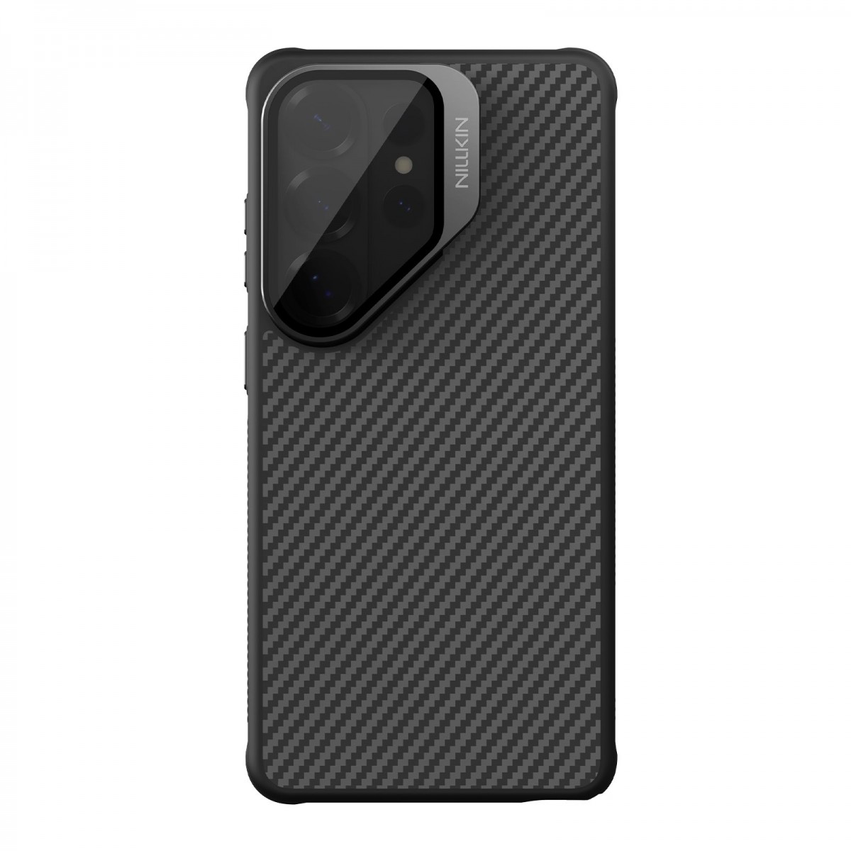 Levně Zadní kryt Nillkin CarboProp Aramid Magnetic pro Samsung Galaxy S26 Ultra Black/Transparent