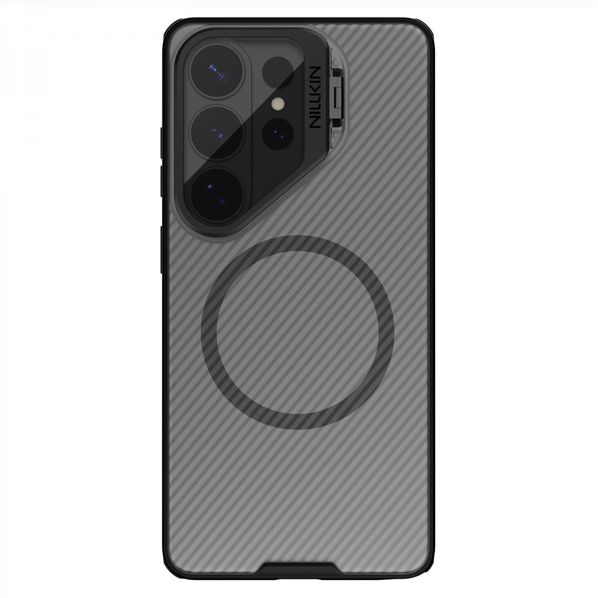 Levně Zadní kryt Nillkin CamShield Prop Magnetic (Transparent Lens) pro Samsung Galaxy S26 Ultra Transparent Black