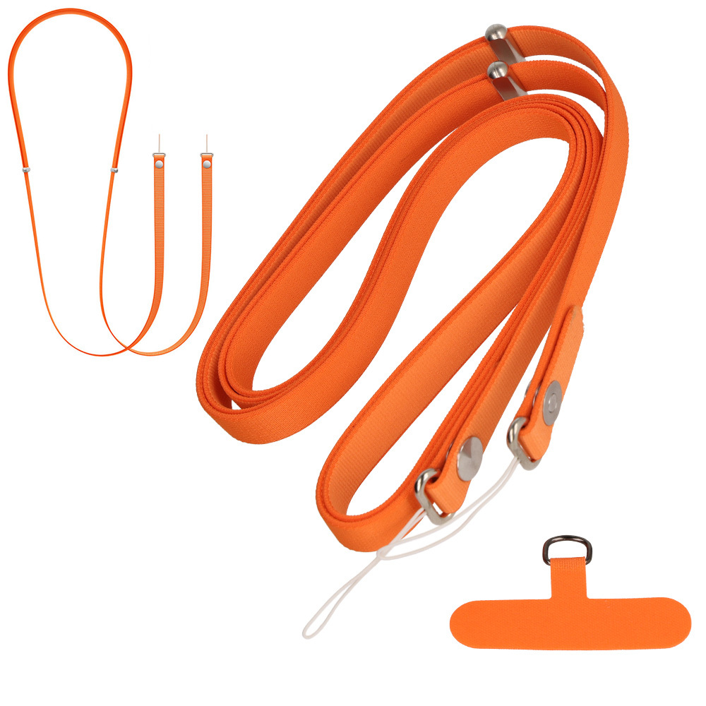 Levně Šňůrka Crossbody Strap - oranžová