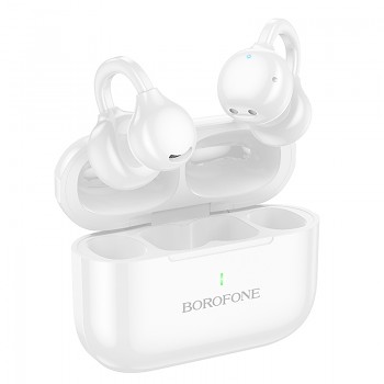 Bluetooth sluchátka Borofone TWS BW95 Cancion bílá