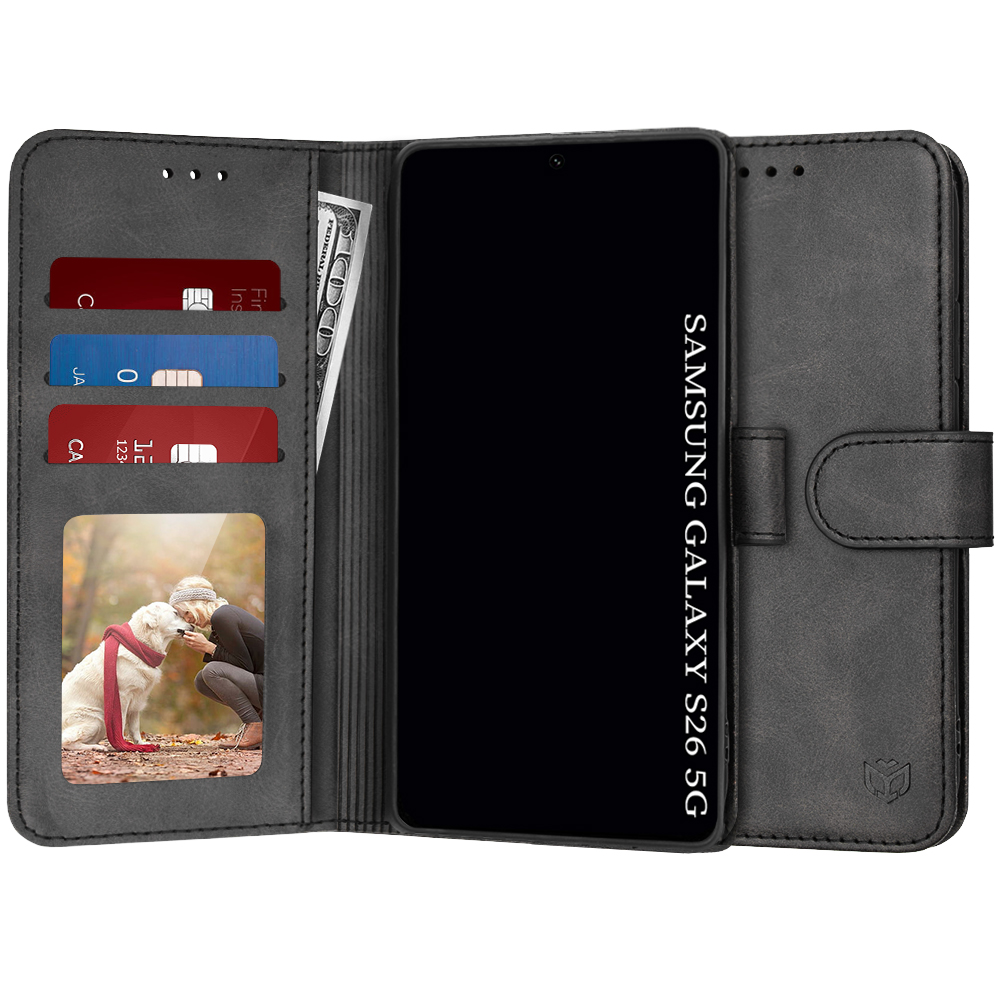 Levně Techsuit - knížkové pouzdro - Samsung Galaxy S26 - černé