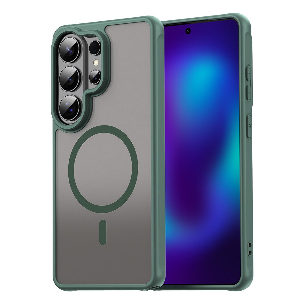 Levně Techsuit - HaloFrost II MagSafe kryt - Samsung Galaxy S26 Ultra - zelený