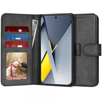 Techsuit - pouzdro Diary Book - Xiaomi Poco F8 Pro - černé