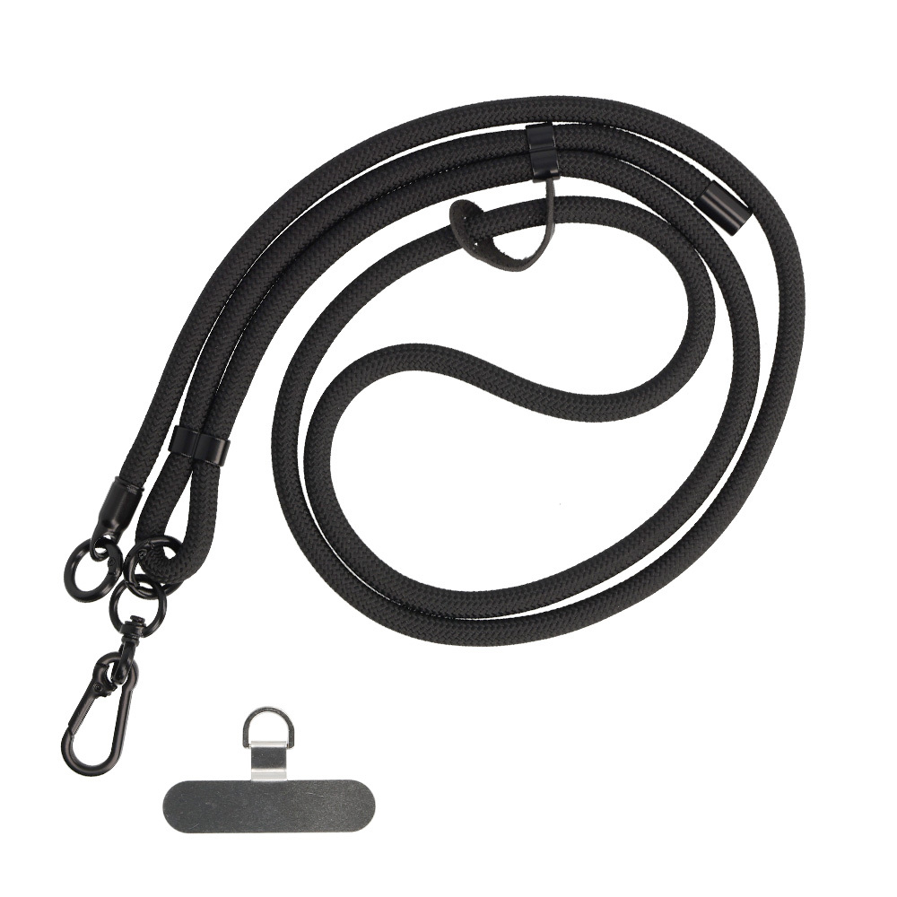 Levně Šňůrka na krk na mobil GC-M2-008 černá