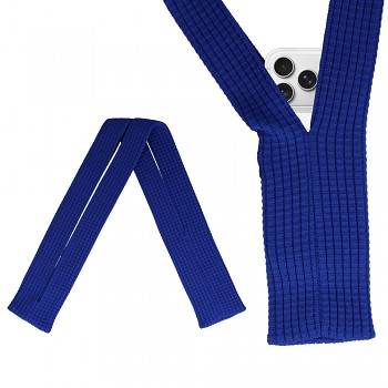 Popruh s kapsou - safírový