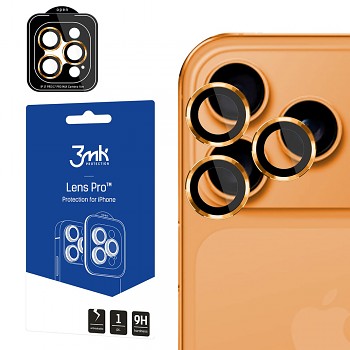 3mk - Lens Protection Pro - iPhone 17 Pro / iPhone 17 Pro Max - oranžová