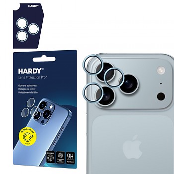 3mk Hardy ochrana objektivu Pro pro iPhone 17 Pro - oceánově modrá