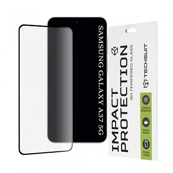 Techsuit - 111D celoplošné / celolepící sklo - Samsung Galaxy A37 5G - černé