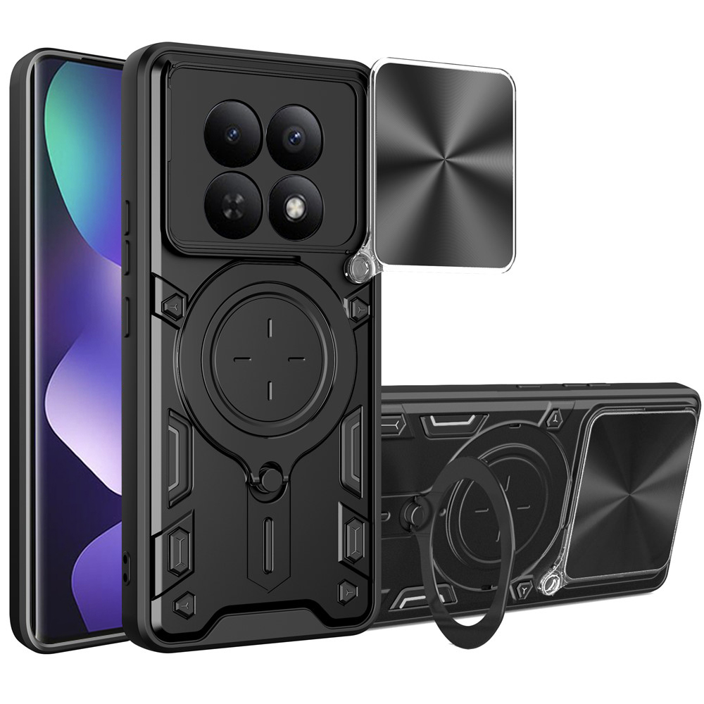 Levně Techsuit CamGuard Pro pro Xiaomi Redmi Note 15 5G / Note 15 4G / Poco M8 5G - černý