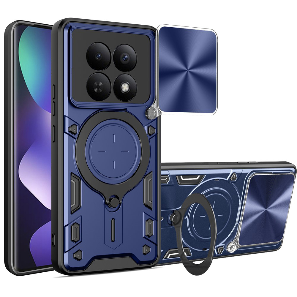 Levně Pouzdro Techsuit CamGuard Pro pro Xiaomi Redmi Note 15 5G / Note 15 4G / Poco M8 5G, modré