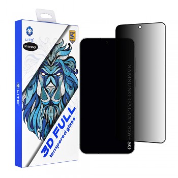 Lito privátní 3D ochranné sklo na celý displej pro Samsung Galaxy S26 Plus