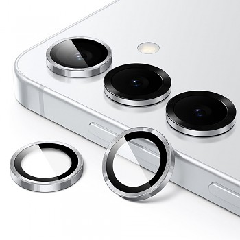 Lito S+ ochranné sklo fotoaparátu pro Samsung Galaxy S26 / S26 Plusstříbrná