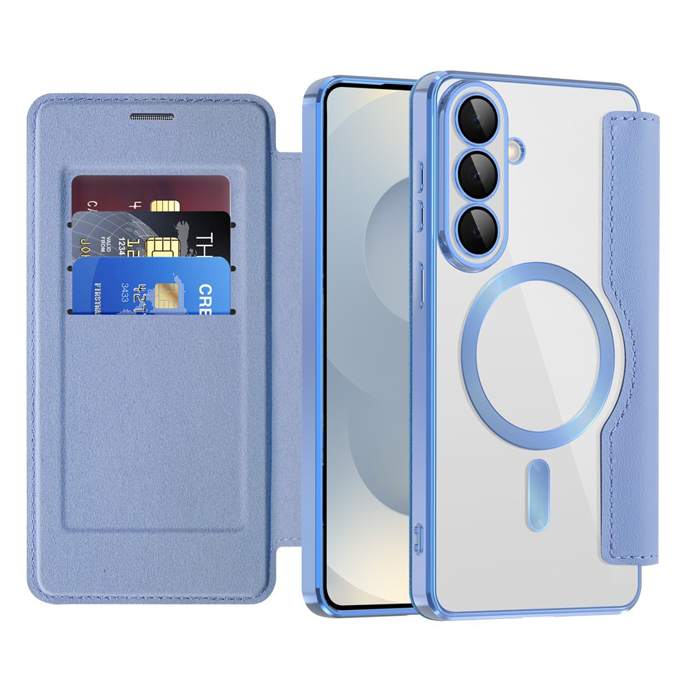Levně Techsuit - SmartMag knížkové pouzdro - Samsung Galaxy S26 - světle modrá