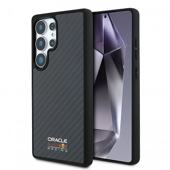 Zadní kryt Red Bull Carbon Shiny Logo MagSafepro Samsung Galaxy S25 Ultra Black