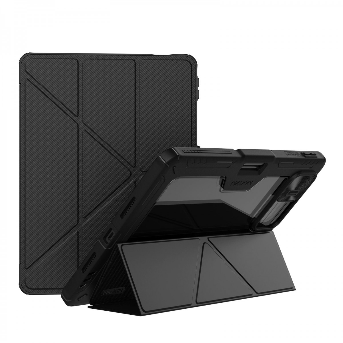 Levně Pouzdro Nillkin Bumper PRO Protective Stand Multi-angle pro Xiaomi Pad 8/8 Pro Black