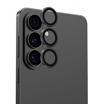 Tvrzené sklo Benks Glass Warrior Lens Protector na fotoaparát pro Samsung Galaxy S26/S26 Plus černé