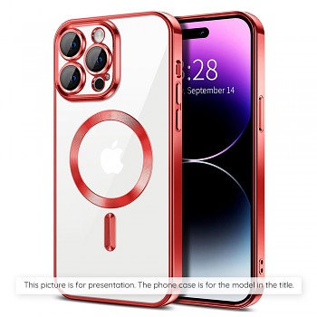 Techsuit - Luxury Crystal MagSafe - Samsung Galaxy S26 - červený