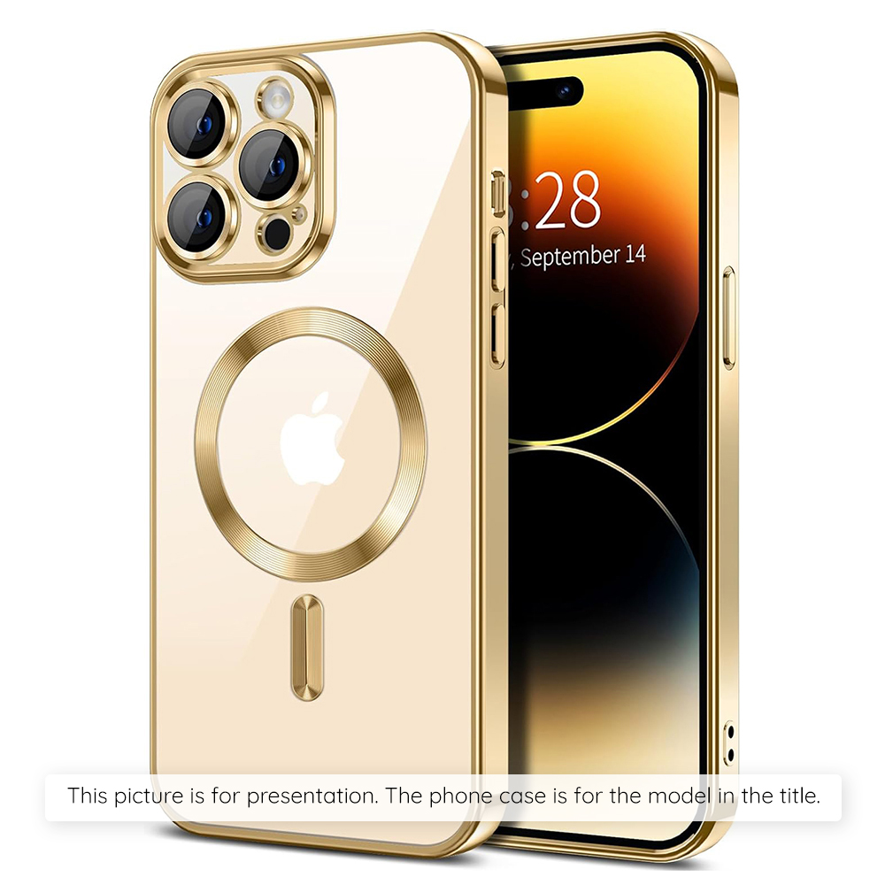 Levně Techsuit - luxury crystal magsafe - Samsung galaxy s26 ultra - zlatý