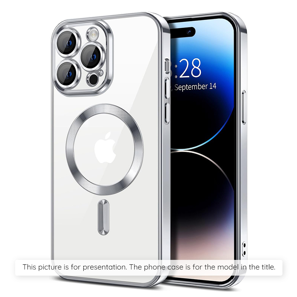 Levně Techsuit - Luxury Crystal MagSafe - Samsung Galaxy S26 Plus - stříbrná