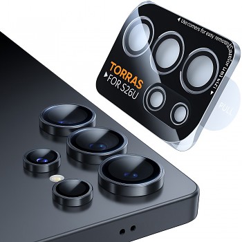 Torras - Lensguard ochrana fotoaparátu - Samsung Galaxy S26 Ultra - černá