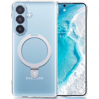 Torras Ostand Slim Series pro Samsung Galaxy S26 Plusprůhledná