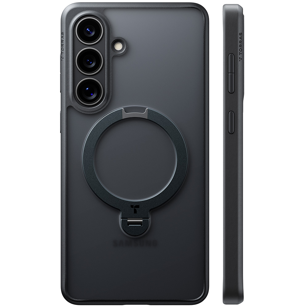 Torras - Ostand Spin Series - Samsung Galaxy S26 - černá