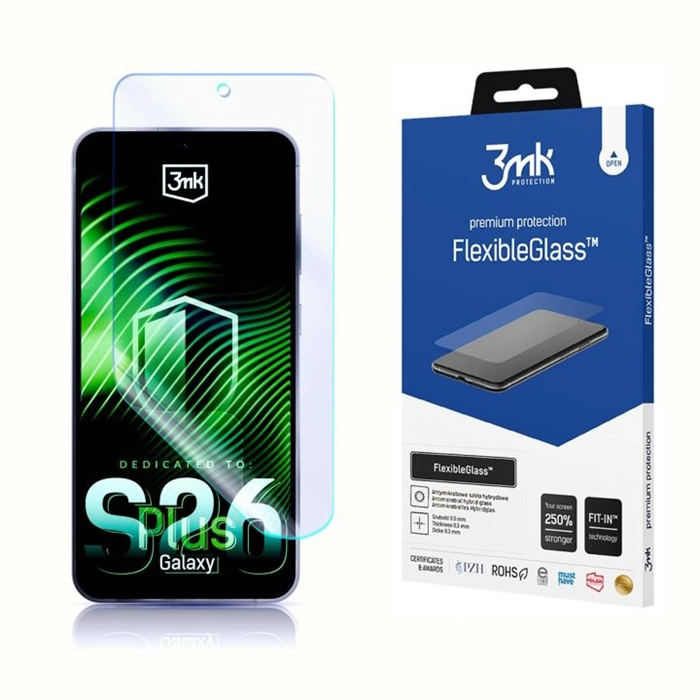 Levně 3mk FlexibleGlass pro Samsung Galaxy S26 Plusčiré