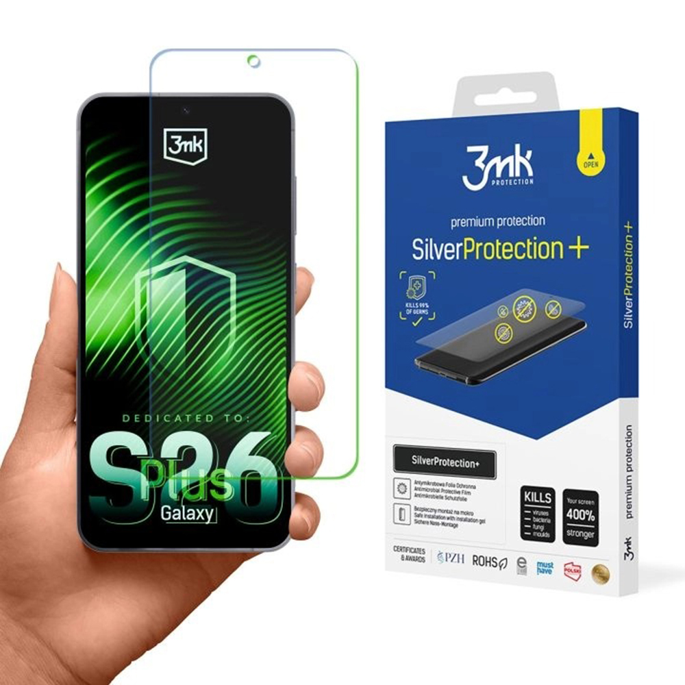 Levně 3mk SilverProtection+ pro Samsung Galaxy S26 Plusčirá