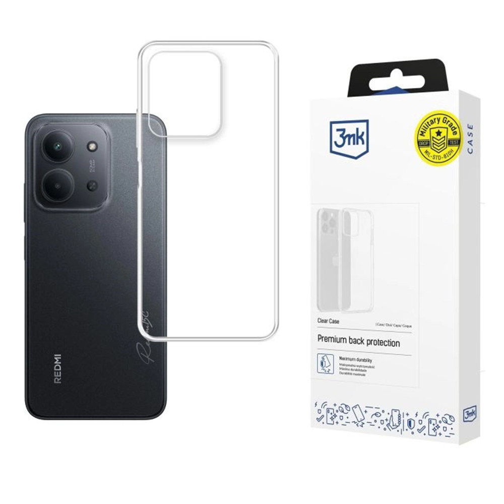 Levně 3mk průhledné pouzdro pro Xiaomi Redmi 15C 4G / Redmi 15C 5G / Poco C85 4Gprůhledné