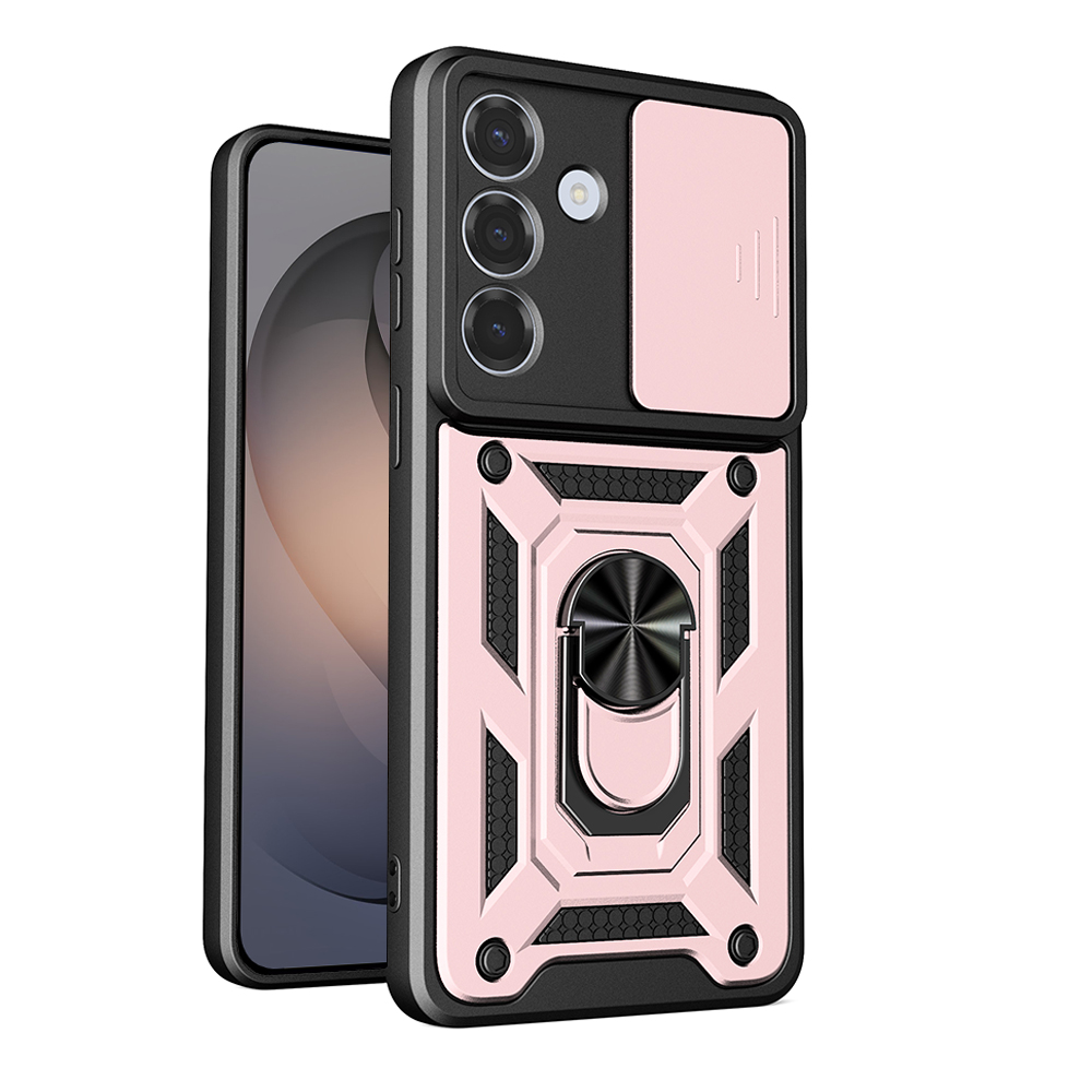 Levně Techsuit - CamShield Series - Samsung Galaxy S26 - Růžové zlato