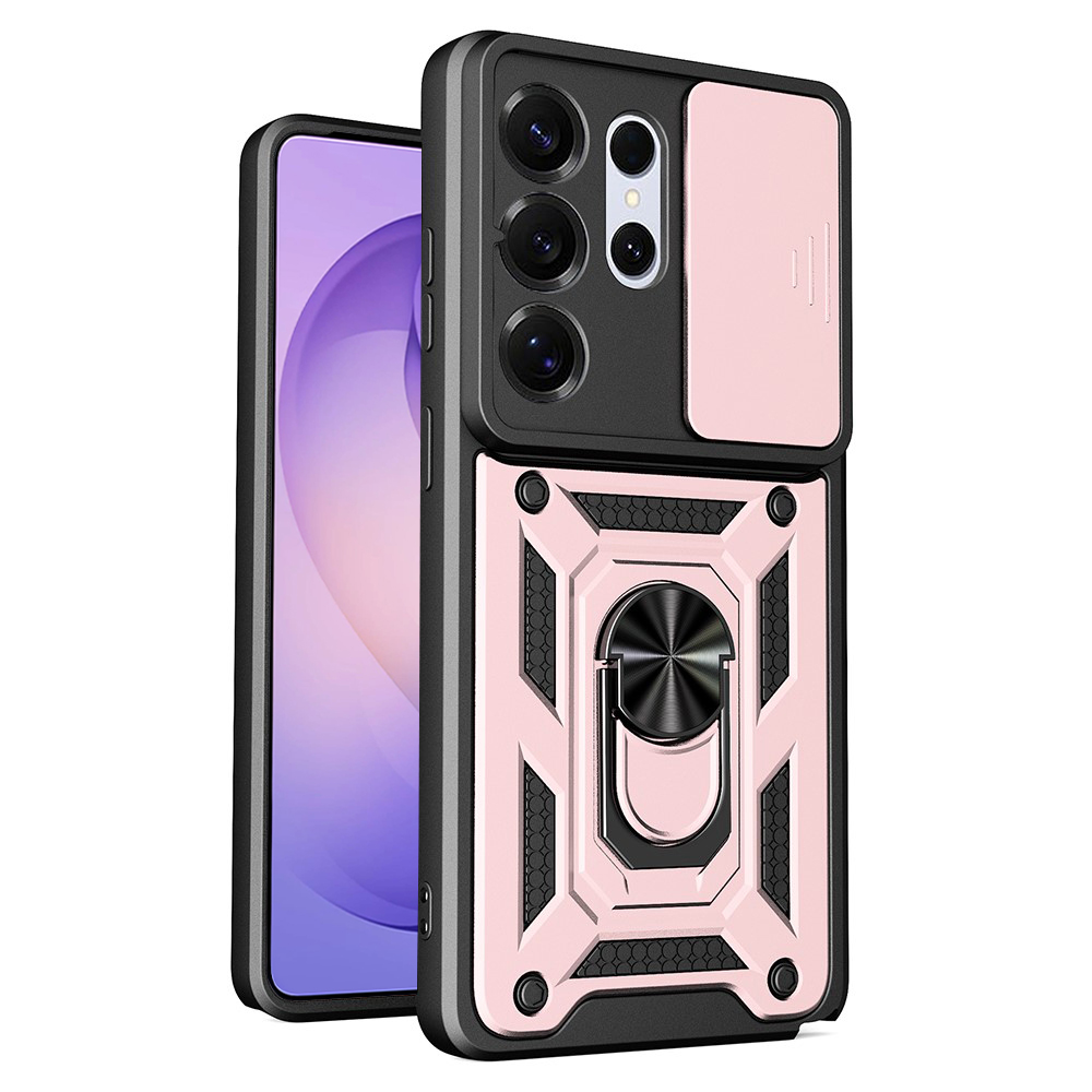 Levně Techsuit - CamShield Series - Samsung Galaxy S26 Ultra - Růžové zlato