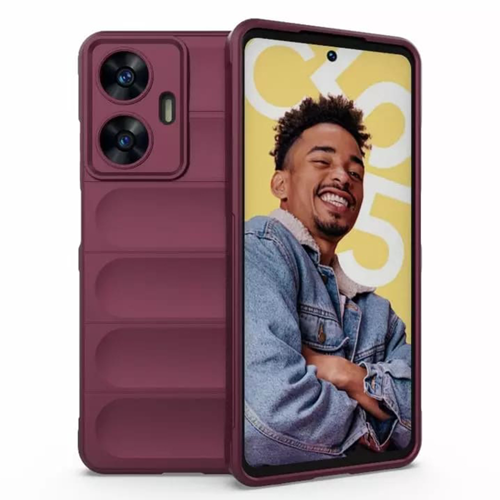 Levně Techsuit - Magic Shield - Xiaomi Redmi Note 15 Pro+ 5G / Poco M8 Pro 5G - Vínová